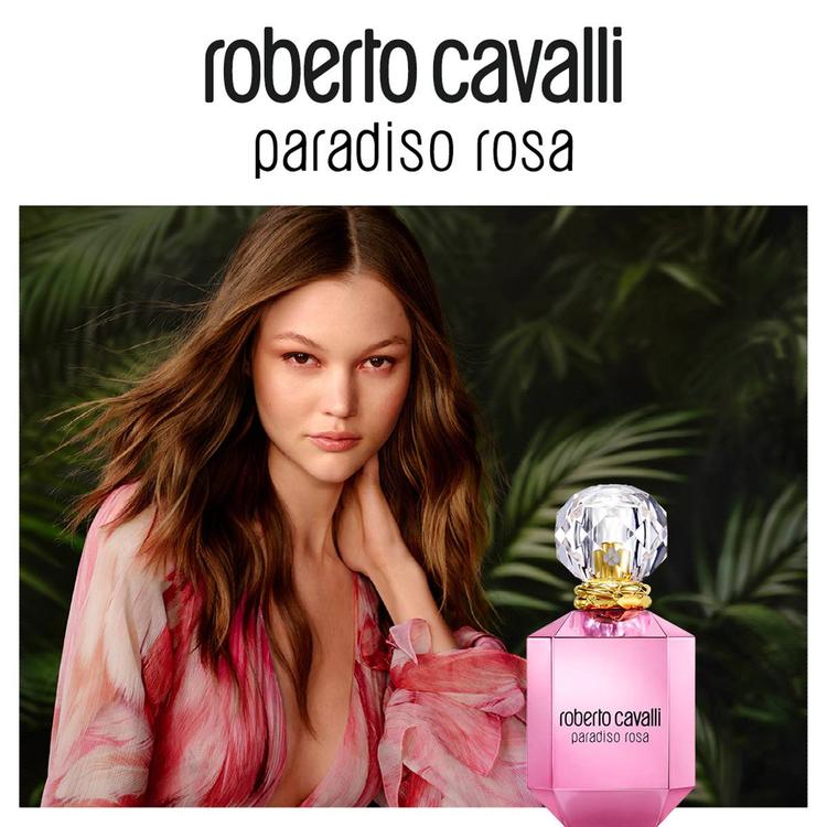 Roberto Cavalli Paradiso Rosa Eau de Parfum - 2.5oz.