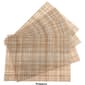 Kota Plaid Woven Vinyl Placemats - Set of 4 - image 3