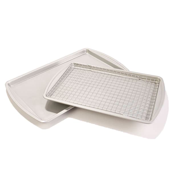 Bombay Cookie Sheet & Cooling Rack 3pc. Baking Set - image 