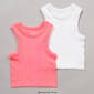Girls (7-14) 1st Kiss® 2pk. Seamless Tank Tops - image 3