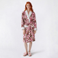 Juniors Strawberry Shortcake(tm) Berries & Stripes Sherpa Trim Robe - image 1