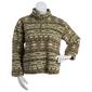 Petite Emily Daniels Long Sleeve 1/2 Zip Aztec Sherpa Fleece Top - image 1
