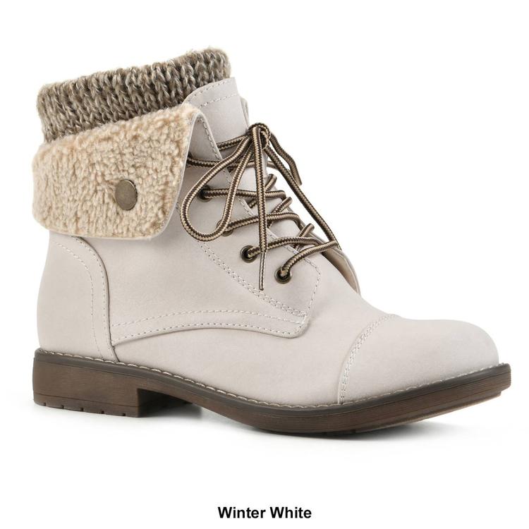 Womens Cliffs by White Mountain Duena Fabric Ankle Boots