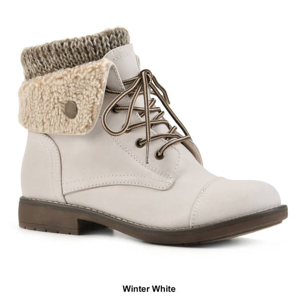 Womens Cliffs by White Mountain Duena Fabric Ankle Boots