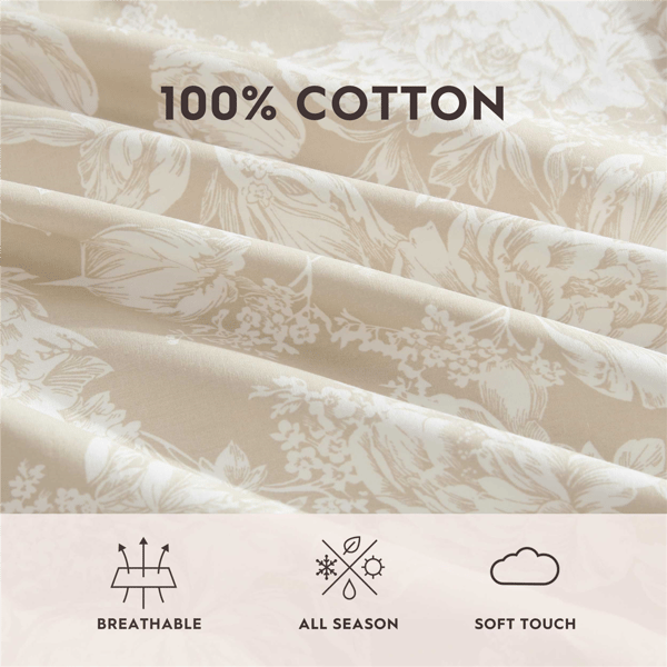 Laura Ashley® Meredith Percale Sheet Set