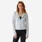 Juniors No Comment Floral Waffle Hoodie Jacket - image 2