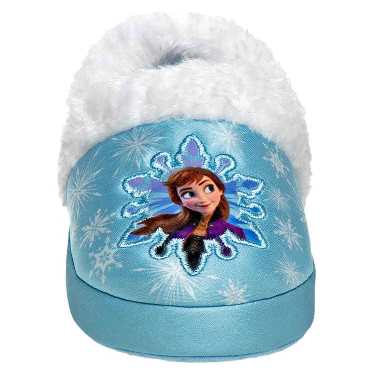 Little Girls Disney Frozen Elsa and Anna Snowflake Slippers