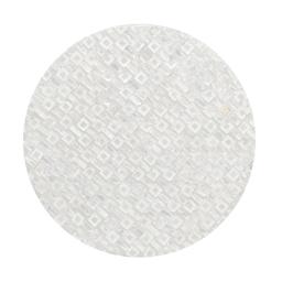 9th & Pike® Grey Mother of Pearl Contemporary Accent Table