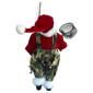 Santa''s Workshop 12in. Camo Fisherman Claus - image 2
