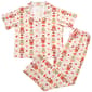 Womens Strawberry Shortcake(tm) Flowers & Stripes Pajama Set - image 1