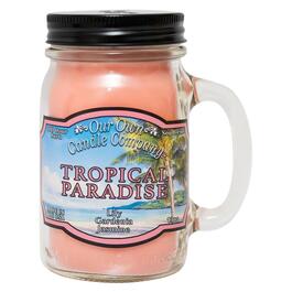 Our Own Candle Co. Tropical Paradise 13oz. Mason Jar Candle