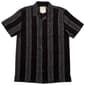 Young Mens VSTR Short Sleeve Button Down Shirt - Black - image 2