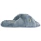 Womens Jessica Simpson Embellished Plush Crossband Slippers - image 3