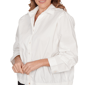 Plus Size Emaline Enchanted Bloom 3/4 Sleeve Button Front Blouse - image 4