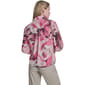 Womens DKNY Long Sleeve Ruffle Button Front Floral Blouse - image 2