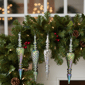 Northlight 8ct. Spiral Iridescent Christmas Finial Ornaments - image 3