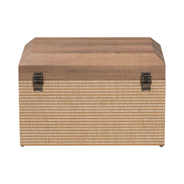 Baxton Studio Kande Woven Exterior Storage Trunk
