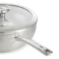 BergHOFF Graphite Stainless Steel 11in. Wok Pan w/ Glass Lid - image 4