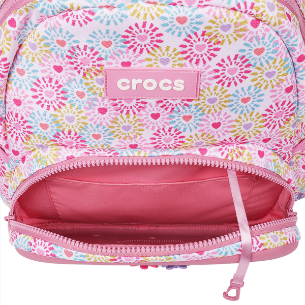 Crocs™ Floral Back to School Backpack with Jibbitz™ Charms