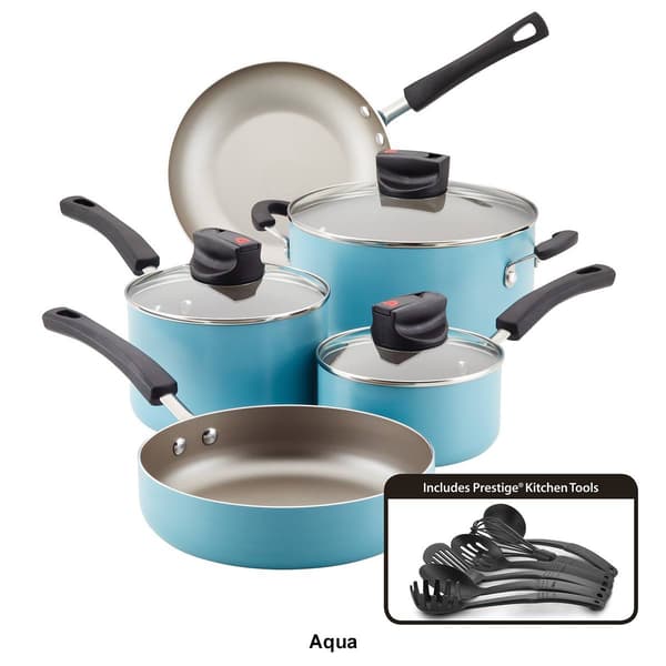 Farberware Smart Control 14pc. Aluminum Nonstick Cookware Set