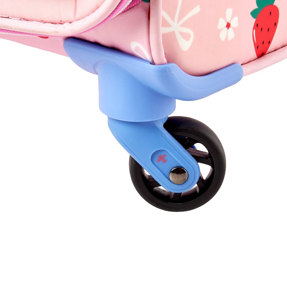 Bon Voyage Kids 21in. Soft Side Strawberry Spinner Luggage