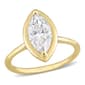 Gemstone Classics(tm) 10kt. Gold 1 1/2ctw. Moissanite Ring - image 1