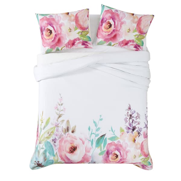 Christian Siriano Spring Flower Duvet Cover Set