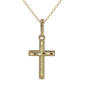 Kids 14kt. Cross Pendant Necklace - image 1