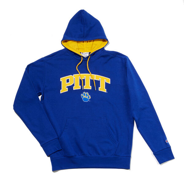 Mens Champion University of Pittsburgh Pullover Hoodie - image 