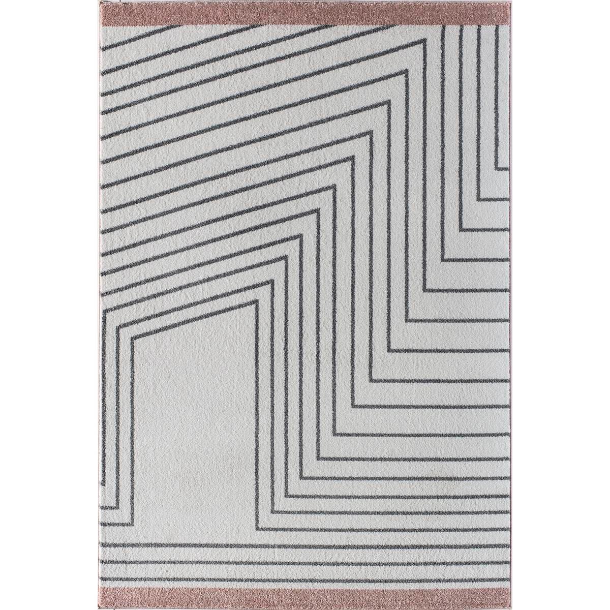 Rugs America™ Milani Howlite Geometric Contemporary Area...