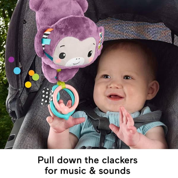 Fisher-Price® Sing &amp; Go Purple Monkey