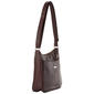 Julia Buxton Mikki Crocodile Crossbody - image 2