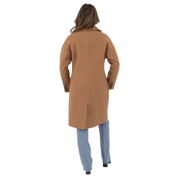 Womens Nine West Single Breasted Faux Wool Walker