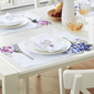 Threadmade Spring Hydrangea Floral Cutwork Placemats - Set of 4 - image 4