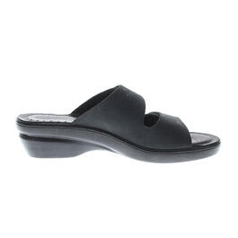 Womens Flexus&#174; By Spring Step Aditi Slide Sandals - Black