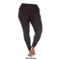 Plus Size White Mark High-Rise Heart Print Leggings - image 7