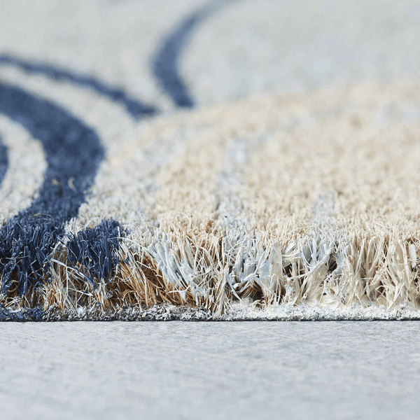 VCNY Home Bold Pumpkins Outdoor Coir Doormat