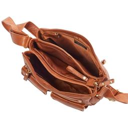 Great American Leatherworks Antique Calf Double Flap Crossbody