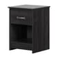 South Shore Tassio Grey Oak Nightstand - image 1