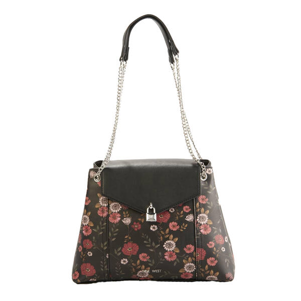 Nine West Inez Convertible Floral Shoulder Bag - image 