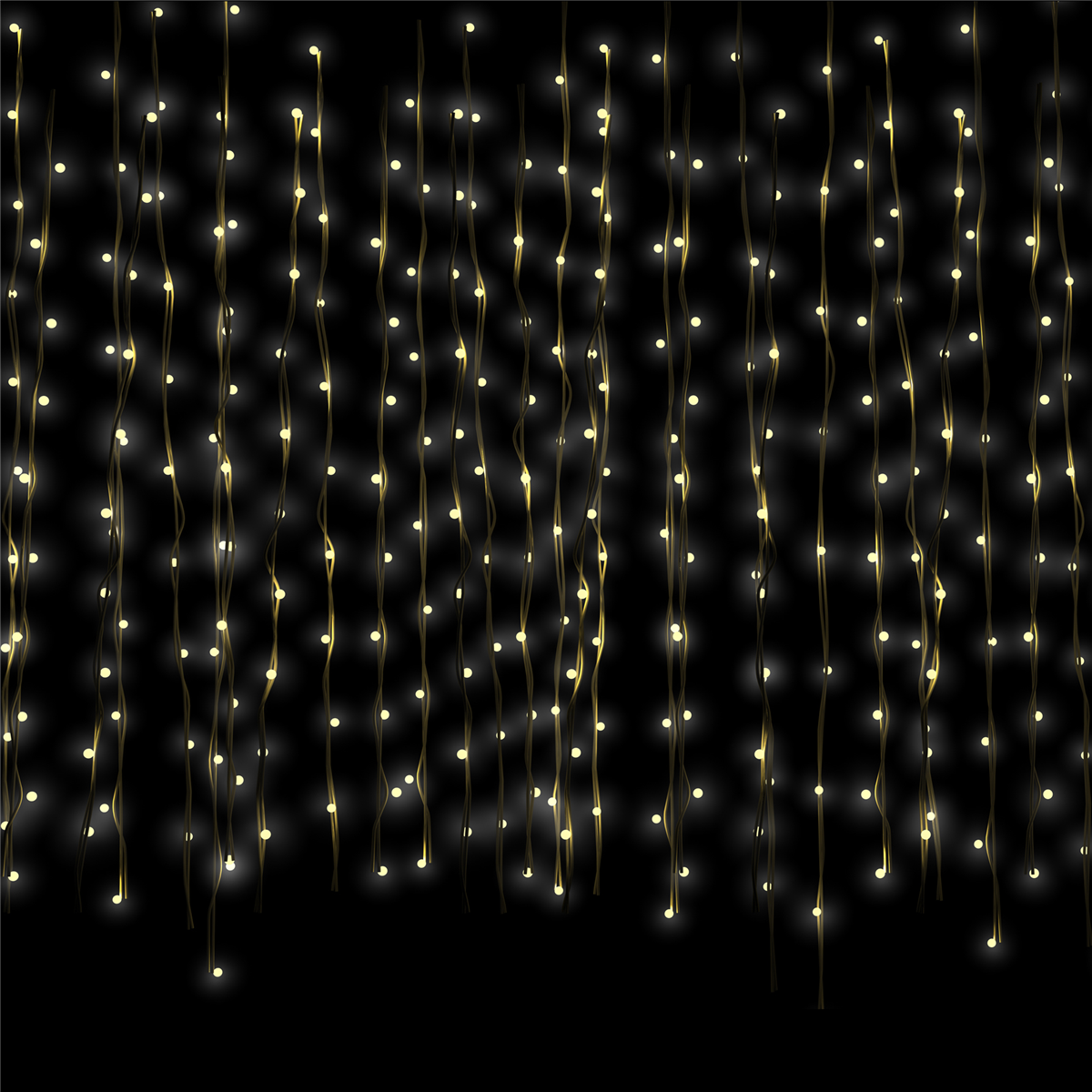 Northlight 10ft. LED Multi-Function Curtain Christmas Lights