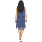 Petite SLNY Sleeveless Tiered Chiffon Shift Dress - image 3