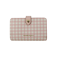 Womens Nanette Lepore Brady Gingham Zip Back Wallet - image 1