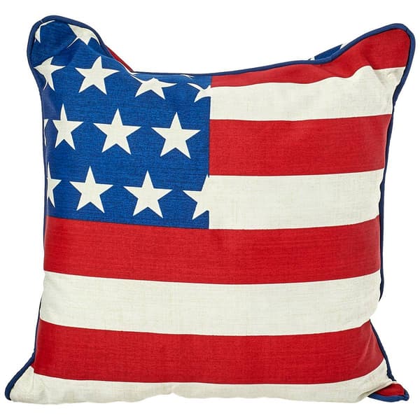Jordan Manufacturing Outdoor Flag Toss Pillow - image 
