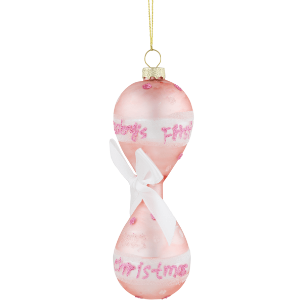 Northlight Baby Girl''s First Christmas 2023 Glass Ornament - image 
