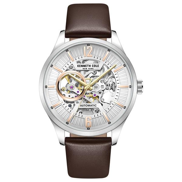 Mens Kenneth Cole New York Skeleton Watch - KCWGE2232510