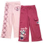 Girls (4-6x) Disney 2pk. Minnie Mouse Bows Wide Leg Pants - image 1