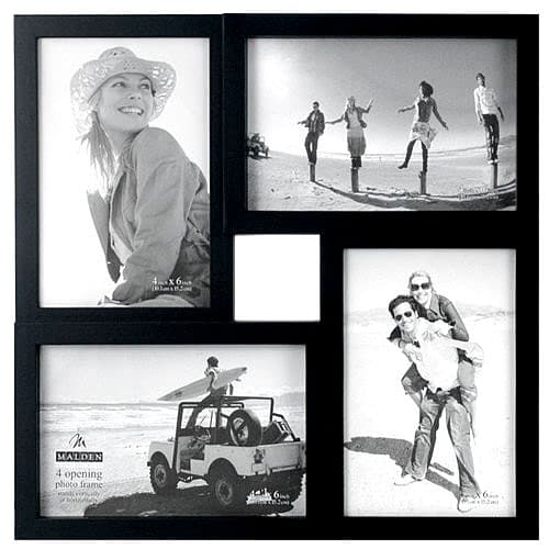Malden 4 Opening Black Square Frame - image 