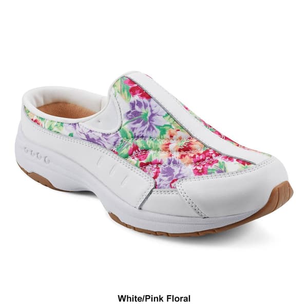 Womens Easy Spirit Traveltime Floral Clogs