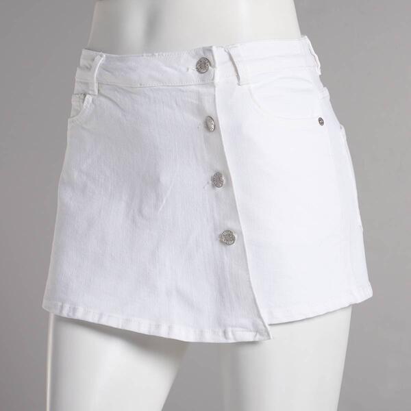 Juniors Love Tree Volley Premium Denim Skort - image 